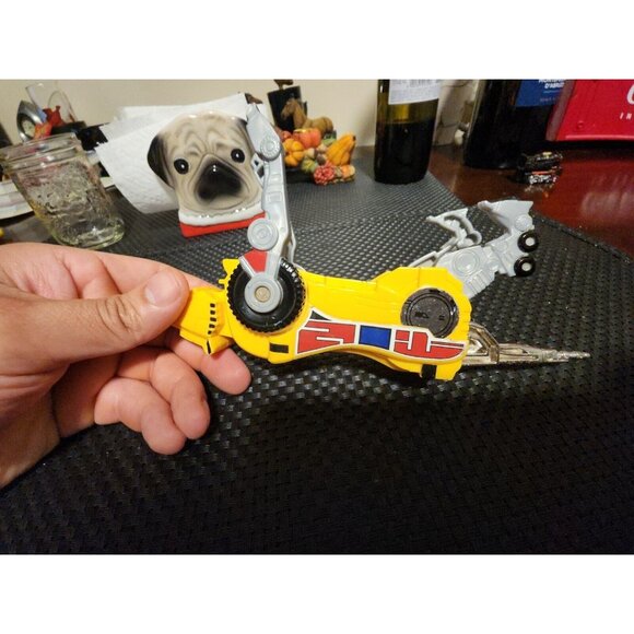 Mighty Morphin Power Rangers Legacy Megazord Yellow Sabretooth Zord Only - Picture 7 of 14